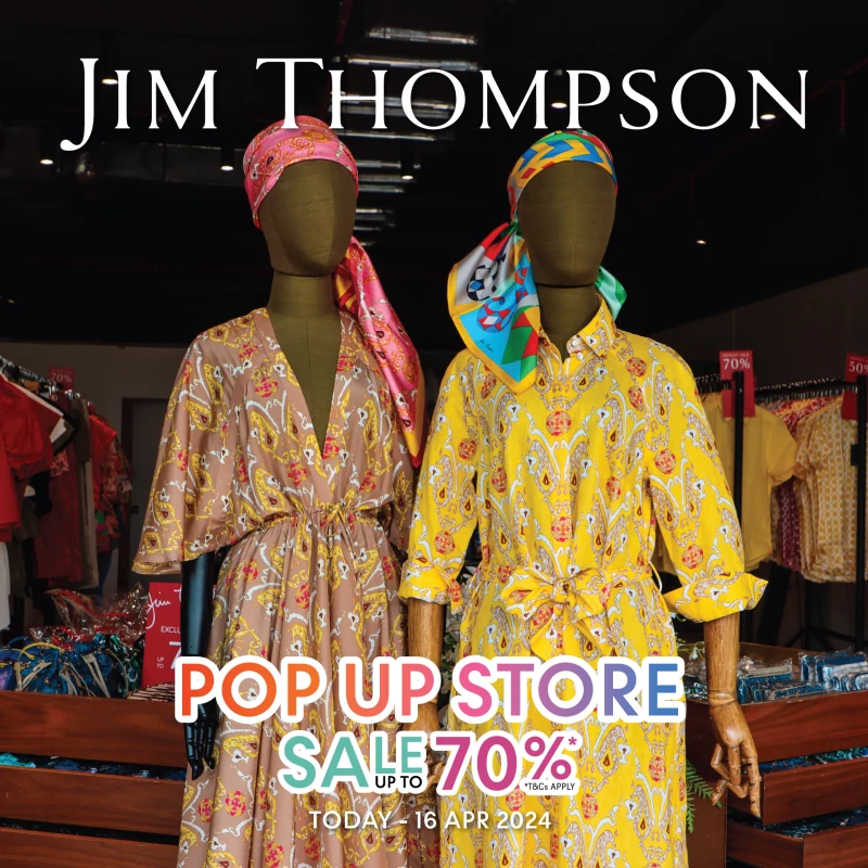 Jim Thompson Pop Up Store