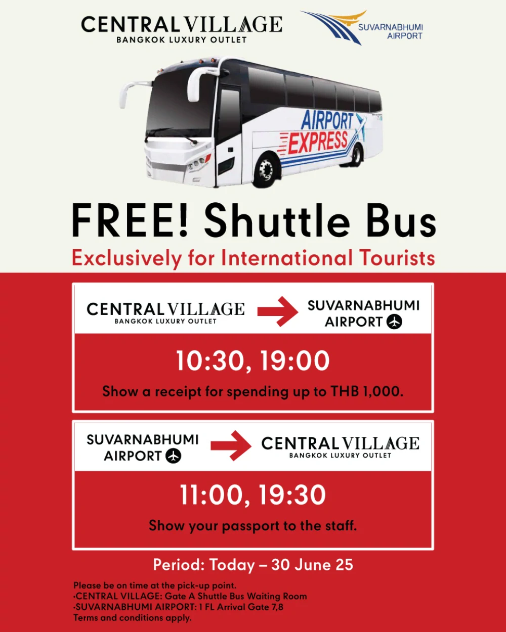 FREE! Shuttle Bus Service