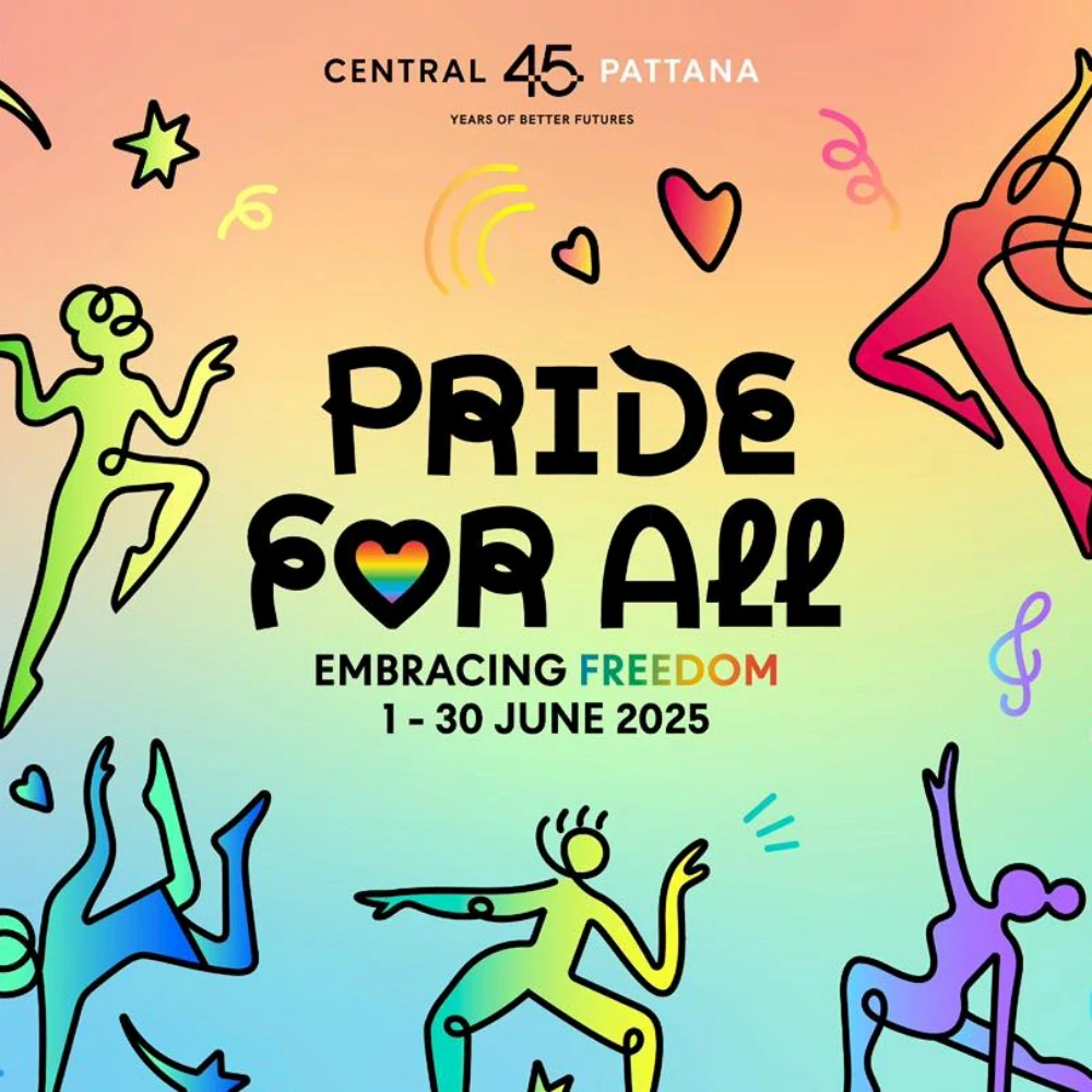 ร่วมเฉลิมฉลองสุดยิ่งใหญ่ กับ Thailand’s Pride Celebration 2025 “Pride For All” โบกสะบัดความไพรด์ทั่วไทยถึงทั่วโลก ภายใต้แนวคิด Embracing Freedom