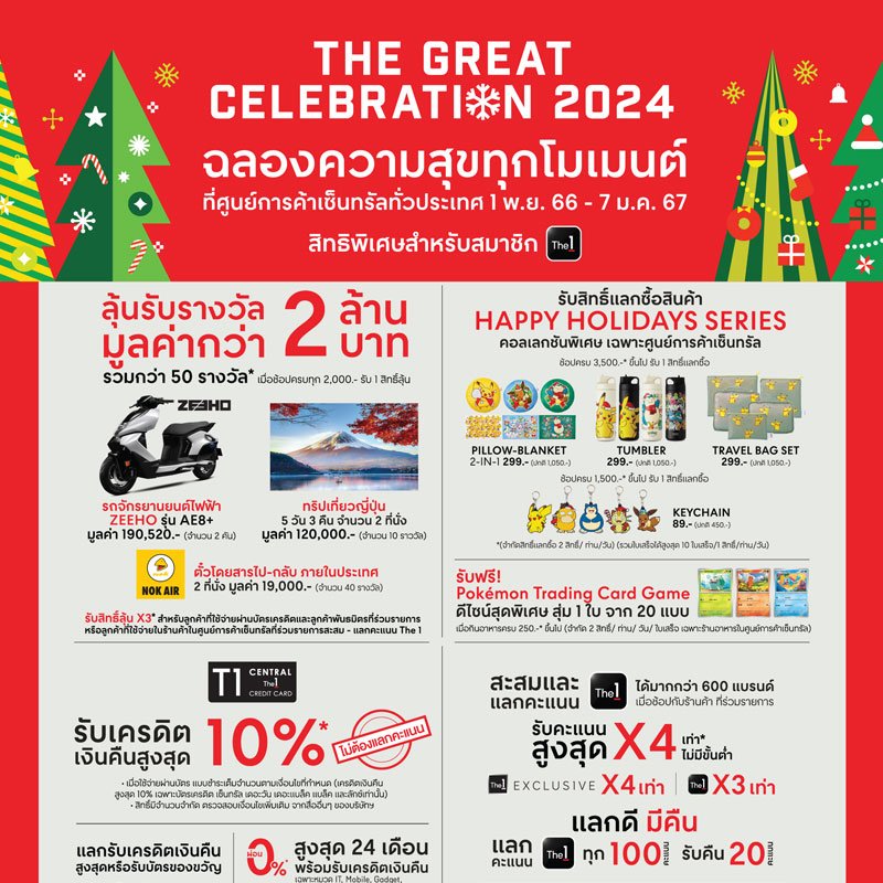 THE GREAT CELEBRATION 2024 ฉลองความสุขทุกโมเมนต์